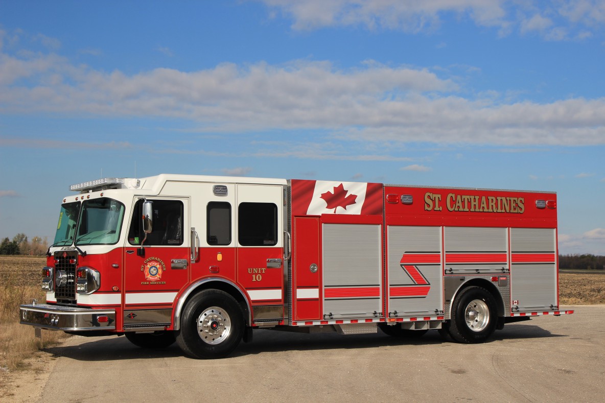 St. Catharines Fire Department Fort Garry Fire Trucks Fire & Rescue