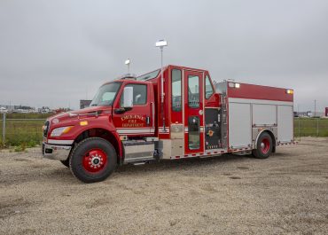 ER Top Mount Enclosed 4 Man Crown-Deline Fire Department