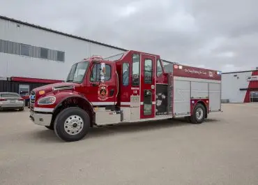 ER Top Mount Enclosed 4 Man Crown-Warman Fire Rescue
